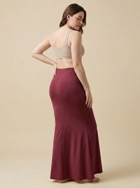Mrs. SARDARNI Premium Mermaid-Fit Saree Shaper - Maroon