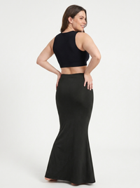 Mrs. SARDARNI Premium Mermaid-Fit Saree Shaper - Black