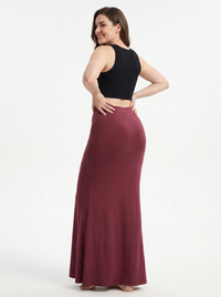 Mrs. SARDARNI Premium Mermaid-Fit Saree Shaper - Maroon